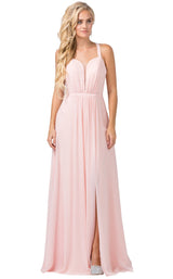 1 of 6 Dancing Queen 2541 Dress Blush