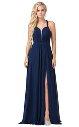 5 of 6 Dancing Queen 2541 Dress Navy