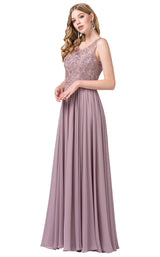 2 of 3 Dancing Queen 2553 Dress Mocha