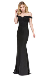 1 of 6 Dancing Queen 2562 Dress Black