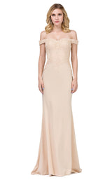 3 of 6 Dancing Queen 2562 Dress Champagne