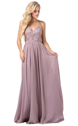 3 of 4 Dancing Queen 2571 Dress Mocha