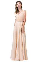 3 of 5 Dancing Queen 2588 Dress Champagne