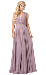 4 of 5 Dancing Queen 2588 Dress Mocha