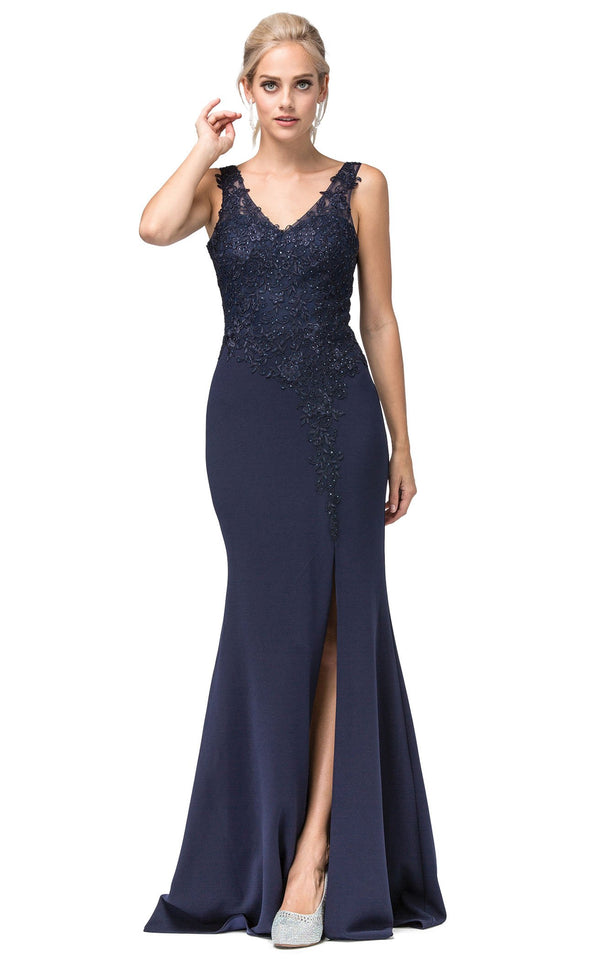 Dancing Queen 2622 Dress Navy