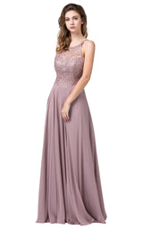 1 of 3 Dancing Queen 2678 Dress Mocha