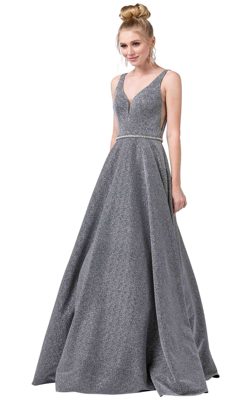 Dancing Queen 2706 Dress Silver