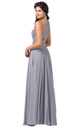 4 of 4 Dancing Queen 2716 Dress Silver