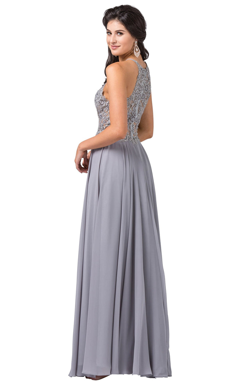 Dancing Queen 2716 Dress Silver