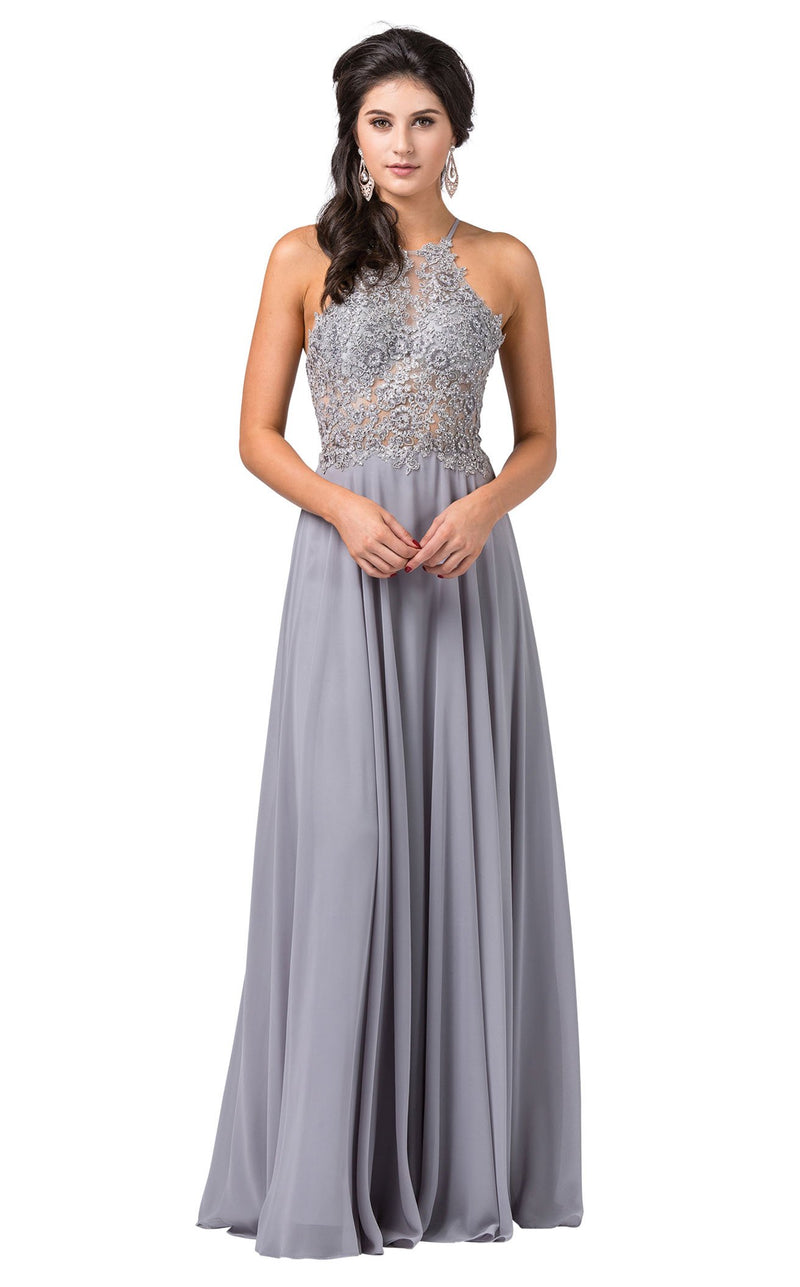 Dancing Queen 2716 Dress Silver