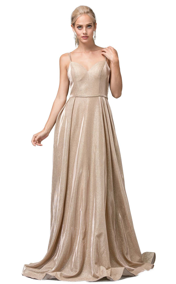 Dancing Queen 2720 Dress Champagne