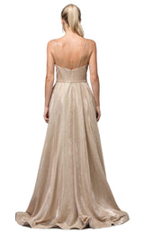 6 of 7 Dancing Queen 2720 Dress Champagne