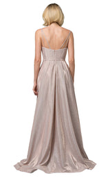 7 of 7 Dancing Queen 2720 Dress Rose-Gold