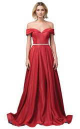 2 of 4 Dancing Queen 2824 Dress Red