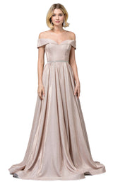 3 of 4 Dancing Queen 2824 Dress Rose-Gold