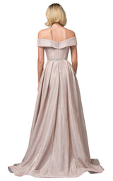 4 of 4 Dancing Queen 2824 Dress Rose-Gold