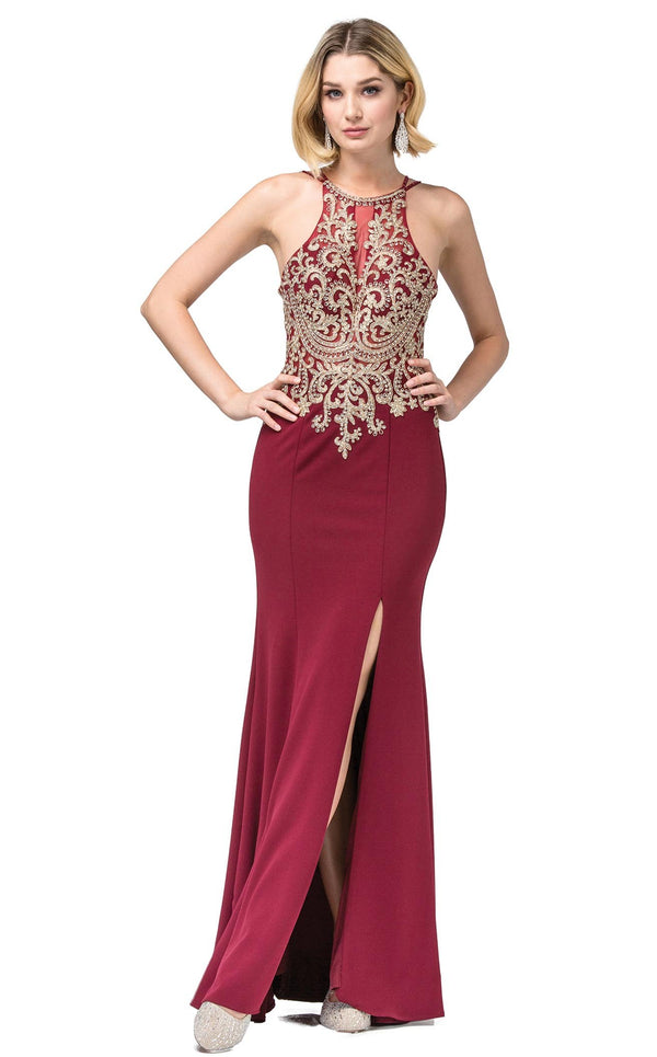 Dancing Queen 2836 Dress Burgundy