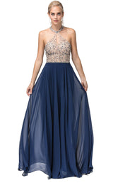 3 of 4 Dancing Queen 2838 Dress Navy