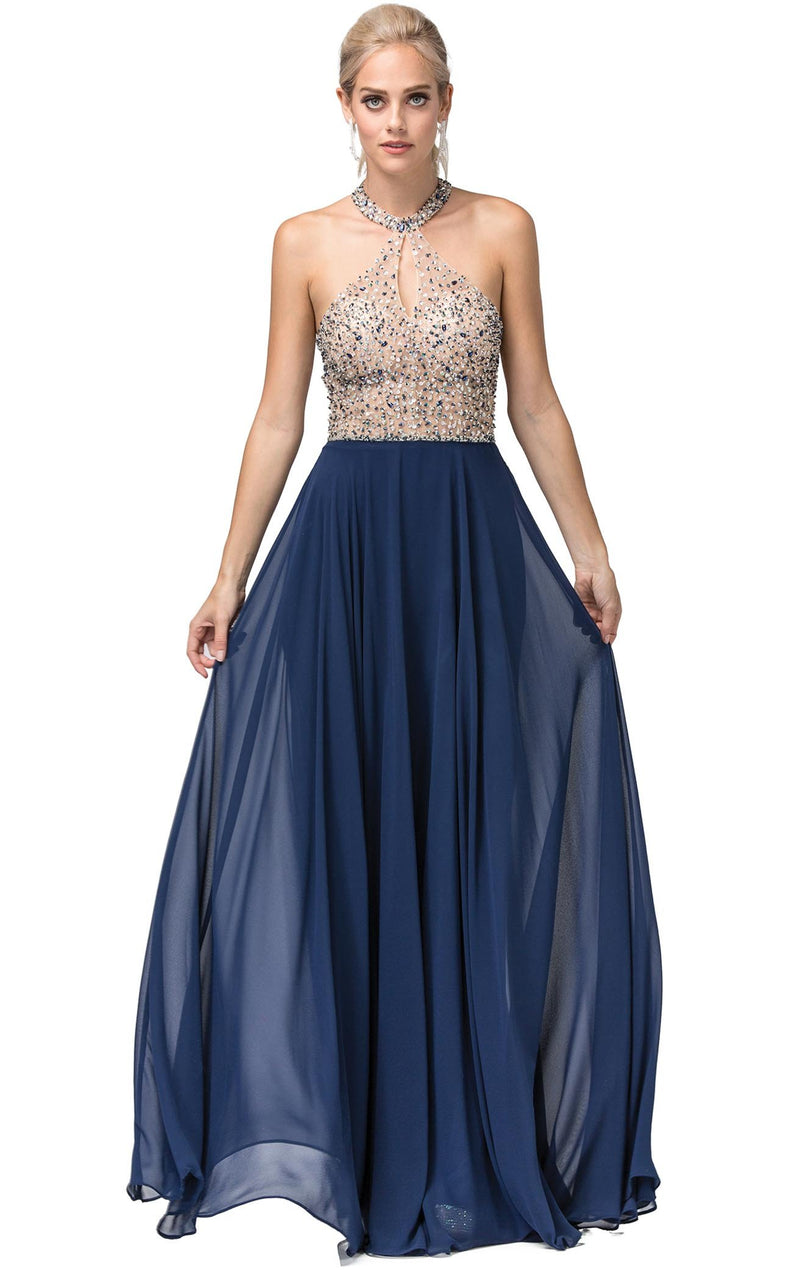 Dancing Queen 2838 Dress Navy