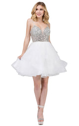 3 of 5 Dancing Queen 3050 Dress Off-White