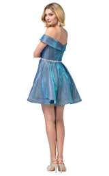 6 of 12 Dancing Queen 3147 Dress Blue