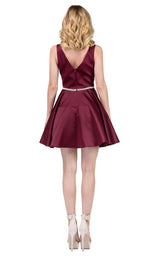 7 of 7 Dancing Queen 9504 Dress Wine