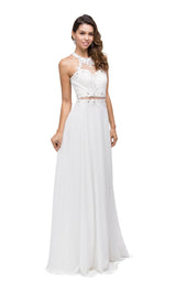 4 of 4 Dancing Queen 9548 Dress Off-White