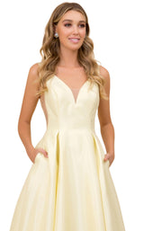 6 of 8 Nox Anabel E156 Dress Lemon