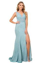 2 of 12 Nox Anabel E373 Dress Turquoise