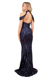 4 of 12 Nox Anabel E377 Dress Navy-Blue