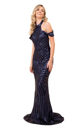 1 of 12 Nox Anabel E377 Dress Navy-Blue