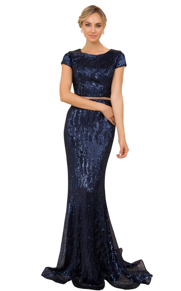 Nox Anabel F338 Dress Navy-Blue