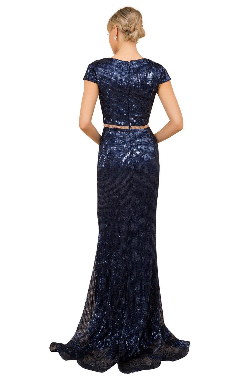 Nox Anabel F338 Dress Navy-Blue