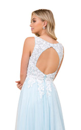 14 of 15 Nox Anabel G048 Dress Pale-Blue