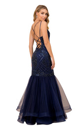 3 of 8 Nox Anabel H399 Dress Navy-Blue