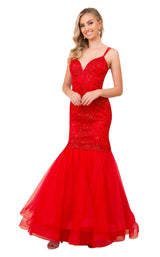 2 of 8 Nox Anabel H399 Dress Red