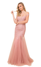 2 of 8 Nox Anabel J325 Dress Rose