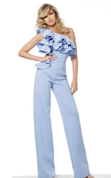 1 of 12 Jovani 1308 Jumpsuit Light Blue