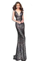 3 of 8 Jovani 1751 Dress Multi