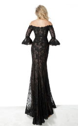 3 of 6 Jovani 2240 Black Nude