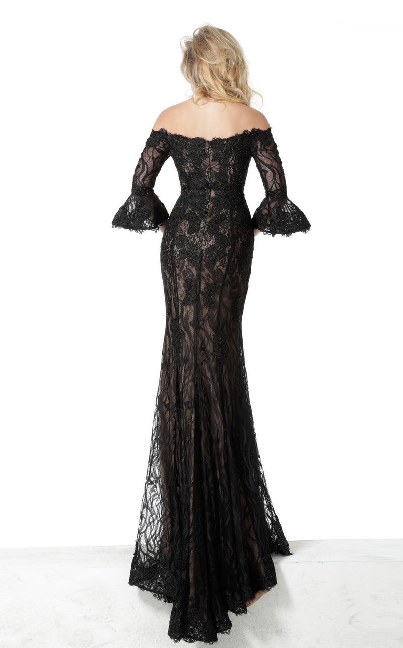 Jovani 2240 Black Nude