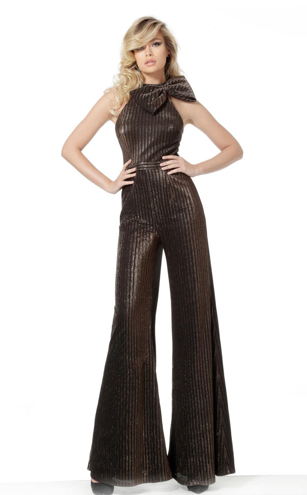 Jovani 2689 Jumpsuit Bronze