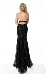 3 of 4 Jovani 55184 Dress Black