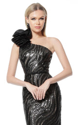 2 of 6 Jovani 56095 Dress Black