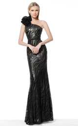 1 of 6 Jovani 56095 Dress Black