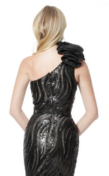 6 of 6 Jovani 56095 Dress Black