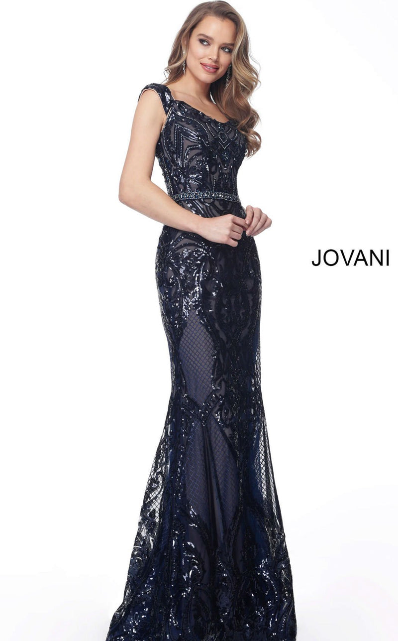 Jovani 59018 Navy