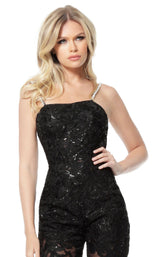 2 of 6 Jovani 59225 Dress Black