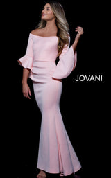 2 of 2 Jovani 59993 Blush