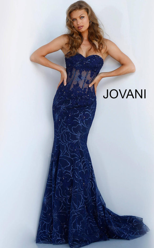 Jovani 62745 Navy